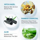 Bamboo Charcoal Peel-off Blackhead Remover Mask  Pore Cleansing Tools
