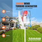 3000w Wind Turbine Generator Mppt 12v 24v Hybrid Controller Windmill Kit
