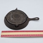 Rare Antique Brighton No  0 Cast Iron Toy Salesman Sample Waffle Maker Iron  0