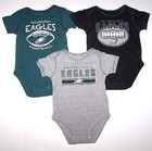 Philadelphia Eagles Logo Bodysuit Romper Top Shirt Philly New Baby  Choice Color