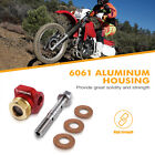 Nicecnc Banjo Bolt Screw Oil Sight Glass Kit For Honda Xr650l Xr600r 1985-2024