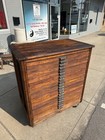 Hamilton 20 Drawer Typeset Storage Blueprint Printers Cabinet Antique Solid Wood