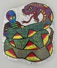 Vintage 90s Vending Machine Stickers Alien Dudes    