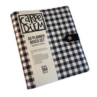 Simple Stories Carpe Diem A5 Planner Boxed Set W inserts Buffalo Check