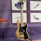 Electric Jazz Bass Guitar Maple Fretboard Ash Body Solid Body  5 String 