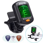 Lcd Clip On Chromatic Acoustic Electric Guitar Bass Ukulele Banjo Violin Tuner