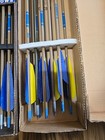 23 Vintage Bear Archery Cedar Field Point Arrows Original Box