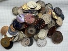 Vintage Watch Dials Lot 400g - Mechanical Watch Faces  Steampunk  Soviet Art