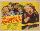 Marriage Is A Private Affair 5x Original Us Lobby Cards Lana Turner 1944