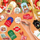 72pcs Christmas Gift Tags With String  Gift Tags For Christmas Presents   For Gi