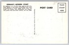Vintage South Dakota Postcard Hill City Lehmans Modern Court 1950s