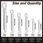 120pcs Cotter Pins 6-sizes 304 Stainless Steel Cotter Pins Assortment Kit Hitch