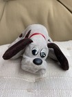 Vtg 1986 Tonka Pound Puppies Plush Stuffed Puppy Gray  With Black Spots 8 