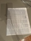 New York Wall Street Journal Newspaper September 12 2001 After post 9 11