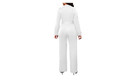 Jumpsuits For Women Elegant Sexy Long Sleeve Long Straight Pants  Small  White