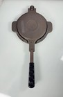 Vintage Jotul Norway Cast Iron 5 75    Waffle Krumkake Pizzelle Iron Maker   Base