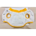 Yellow Xs Dog Jacket Fleece Lined Puppy Winter Coat Warm Small Pet Vest