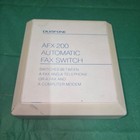 Duofone Automatic Fax Switch Afx-200 Personal Phone Line Manager 43-1243 Tandy