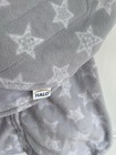 Halo Baby Sleep Sack Swaddle Size Small 3-6 Months Fleece Grey Stars