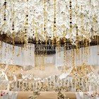 Ecyc Ltd Sparkle Sequin Beaded Curtain Door 2 w X 47 l  pack Of 5   Champagne