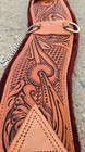 Brown Genuine Leather Cinch Western Horse Rear Flank Back Girth For Horse