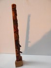 Vintage 13 1 2  Alaska Tlingit Indian Nw Coast Red Cedar Wood Totem Pole Model