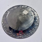 Vintage Silver Tone Grape Vine Embossed Metal Charger Plate 11 5 Inch Tray