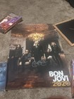 Bon Jovi 2020 Promo Poster Signed By Jon Bon Jovi 13x19 On Heavy Stock Paper