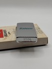 1983 Vintage Teal Salem Cigarettes Slim Zippo Lighter - Original Box