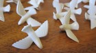 60 Cupcake Wedding Shower Toppers Faux Gold Rings White Doves Silk Roses Vintage