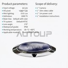 Tailgate Emblem Oval   Back Up Camera Kit For 09-16 Ford F150 F250 F350