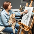 Professional Eraser Pencil Set  6pc Eraser Pencils And 2pc Sharpener  Erasing Sm