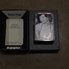Zippo Bettie Page Pinup Lighter Playboy   Pinups Theme With Box