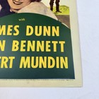 1933 Arizona To Broadway Original 22x28 Movie Poster Joan Bennett James Dunn