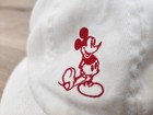 Walt Disney Productions Vintage White   Red Mickey Mouse Bucket Hat Size Small