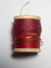 Clark s  Lot Of 1 Antique Mercerized Cotton Thread On A Wooden Spool   Used