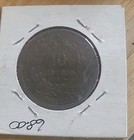 Coin France 10 Centimes 1870 A Km  815 1 Unc Luster
