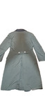 East German Wool Trench Coat Military Double Breasted Overcoat Original