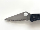 Spyderco C11sbk Delica 3 Folding Knife Vg-10 Japan 2002-2005