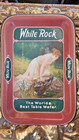 Vintage White Rock Best Table Water Advertising Tin Litho Tip Tray