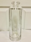 Tiffany   Co  Riedel Crystal Decanter Very Heavy Impressive As Is Missing Top