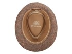 Stetson   Italian Wool Brown Fedora Hat   L   New Mens Lined Plaid Winter Dress