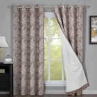 Bali Grommet Top Blackout Curtains Thermal Insulated Window Curtains  set Of 2  