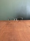 Savile Row 14k White Gold Glasses   Rare Vintage Frames  Panto Spectacle