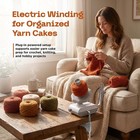 Yarn Winder Electric Yarn Spinner - Automatic Yarn Ball Winder Cake Roller 