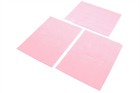 Michihamono Ez Care Sharpening Cloth Set Of 3 Pink Abrasive Polishing Sheets