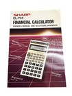 Vintage Sharp El-733 Financial Calculator W  Box Manual Case Tested Works