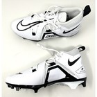 Nike Alpha Menace Pro 3 Mid Football Cleats White Size 10 5 Ct6649-100