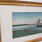 Vintage Chinese Silk Embroidery Summer Palace Panoramic Landscape Framed Art