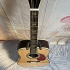 Usa Acoustic Electric Guitar Top Solid  B s Rosewood Real Abalone Inlay W  Eq